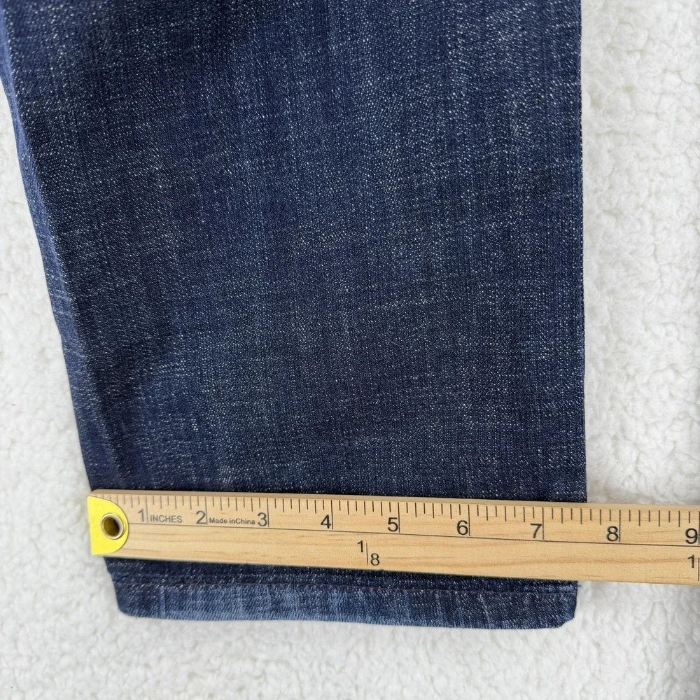 Lucky Brand 221 Original Straight Jeans‎ Mens 30x28 Dark Wash Stretch Denim